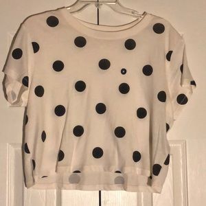 Abercrombie & Fitch polka dot top